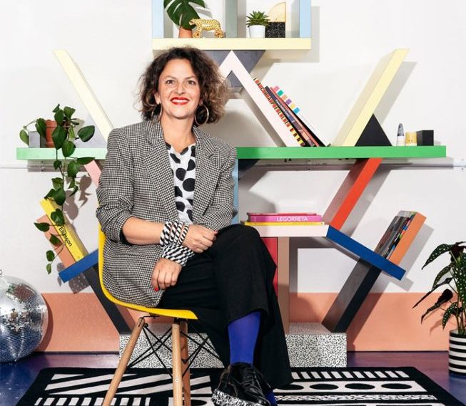 Tribal-Pop Wool Rugs by Camille Walala