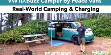 ID.Buzz Full Camper Conversion by Peace Vans: Real-World Camping & Charging