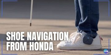 Shoe navigation from Honda